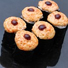 Запеченный мини ролл с огурцом